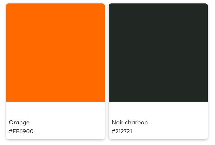 Palette de couleurs du Corsaire-Chaparral